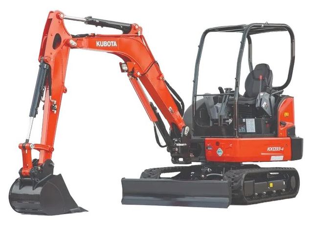 Kubota KX033-4 Compact Excavator | Windham Rental Center | ME
